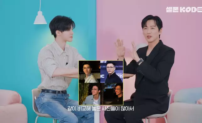 二人終於面對面相見亦不禁感嘆。影片截圖