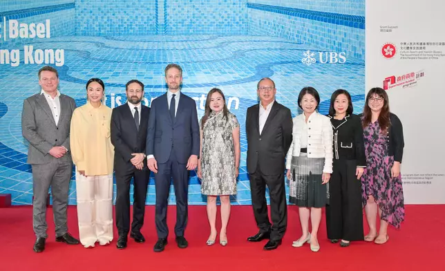 羅淑佩表示未來五年，政府將與巴塞爾藝術展（Art Basel）攜手合作，讓香港成為巴塞爾藝術展未來五年在亞洲的唯一展會（政府新聞署圖片）