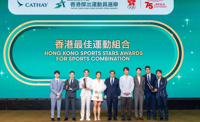 各支獲奬最佳組合。港協暨奧委會FB