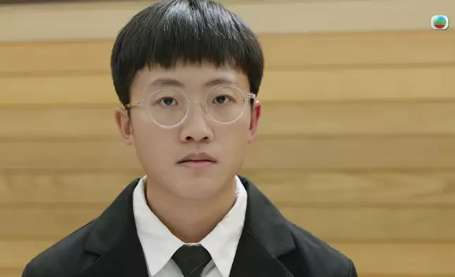 劉倬昕起初沉默扮無辜。