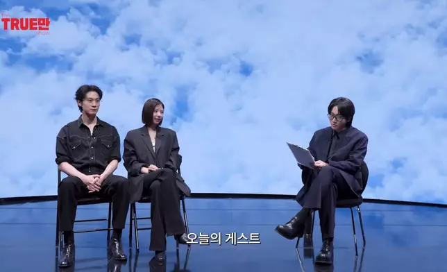 金高恩與趙珆乾登上李龍真主持的YouTube節目。影片截圖