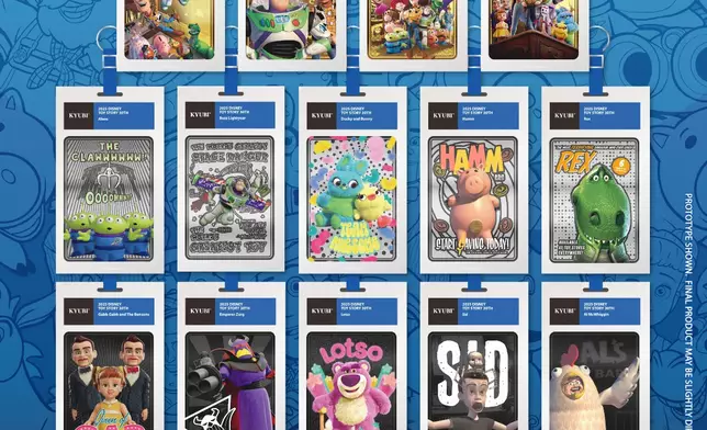 #3A KYUBI 金屬收藏掛飾盲盒系列反斗奇兵30周年