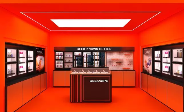 GEEKVAPE於巴黎電子煙展推出「GEEK STORE」概念店，展示為合作夥伴而設的未來零售體驗 AP圖片