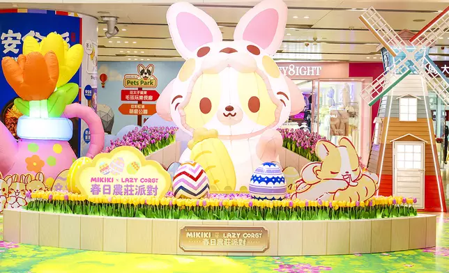 3.5 米高巨型充氣 Lazy Corgi