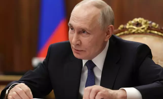 普京在通話中，向特朗普提出多項盡快結束伊朗戰事的建議，呼籲盡快回到政治和外交途徑調解。AP資料圖片