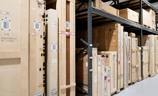 藝術品物流及倉儲營運商Eythos與香港國際機場合作，將於機場非禁區範圍建設並營運一座專為藝術品及高價值資產而設的獨立倉儲設施 。公關提供圖片