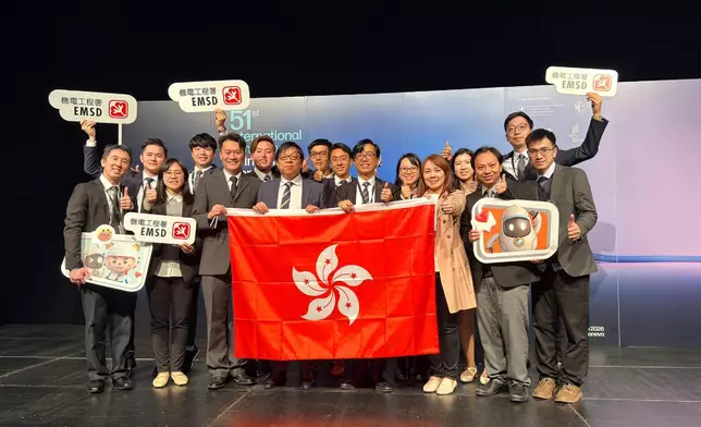 機電工程署獲日內瓦國際發明展十一奬項 政府新聞處圖片