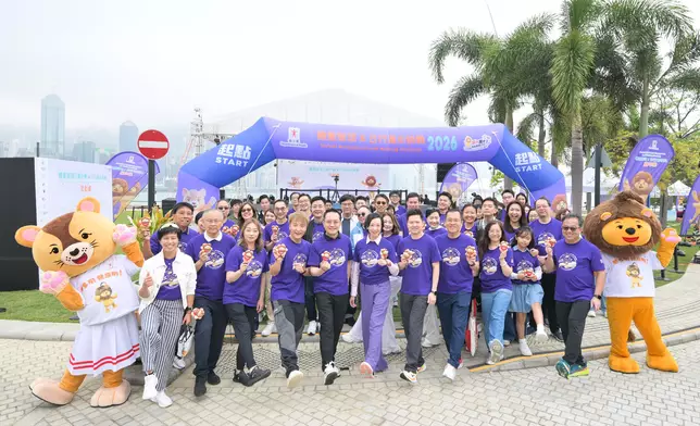 「體重管理行動計劃」正式啟動　鼓勵市民將運動融入生活。 政府新聞處圖片