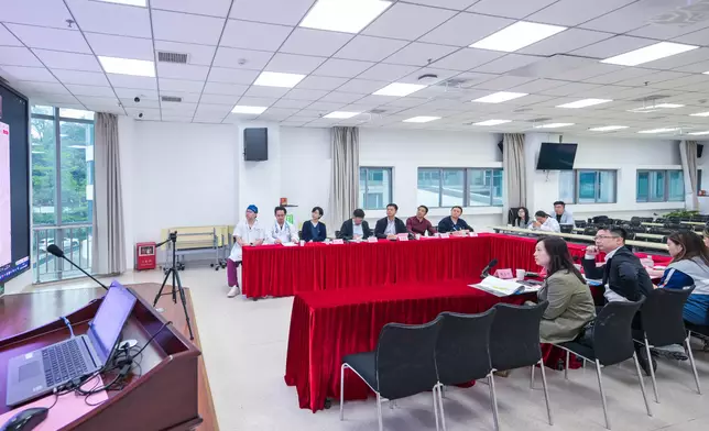 ​「大灣區跨境直通救護車試行計劃」即日起正式實施雙向轉運安排。政府新聞處圖片