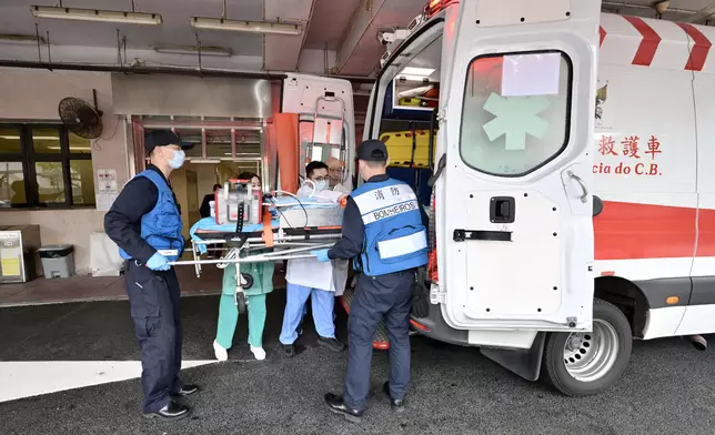 ​「大灣區跨境直通救護車試行計劃」即日起正式實施雙向轉運安排。政府新聞處圖片