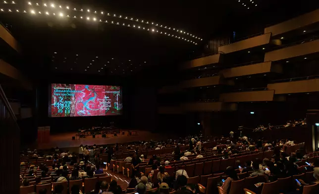 《博物館系列：來自文物的聲音》音樂會舞台照，圖片來源：香港天籟敦煌樂團