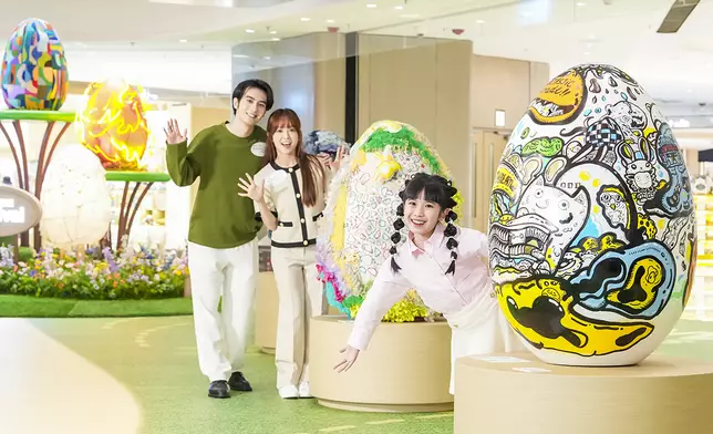 「SOUTHSIDE ARTival」於THE SOUTHSIDE商場中庭及不同位置展示超過30隻藝術蛋裝置