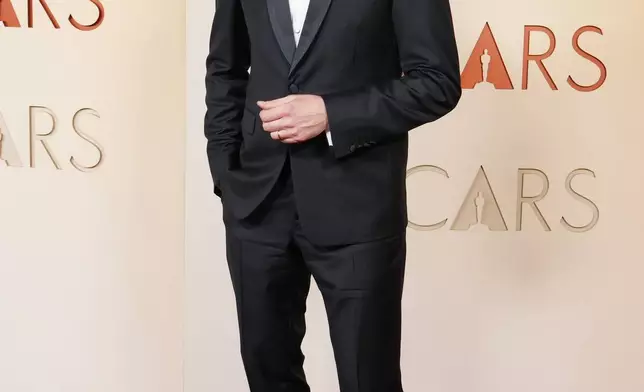 祖阿謙泰亞於2026年3月15日周日抵達洛杉磯杜比劇院（Dolby Theatre）出席奧斯卡金像獎。（美聯社圖片/Jordan Strauss） AP圖片