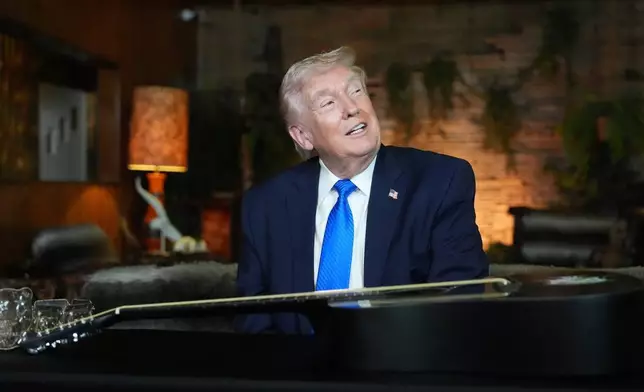 特朗普表示，美國和伊朗在過去兩天，進行了良好而且富有成效的對話，對話將在今個星期繼續。AP圖片