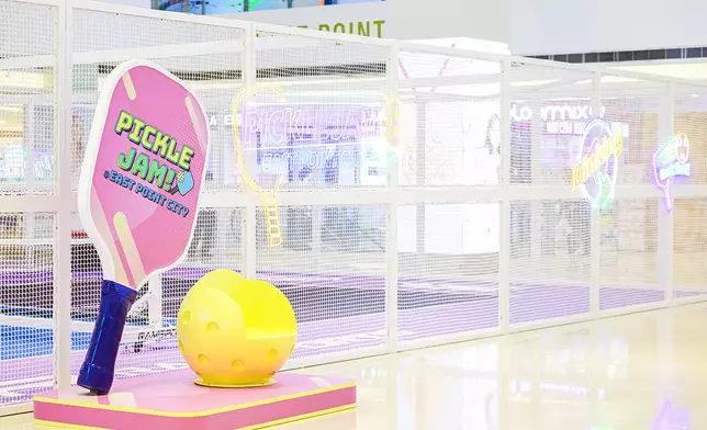 東港城打造標準室內匹克球場館