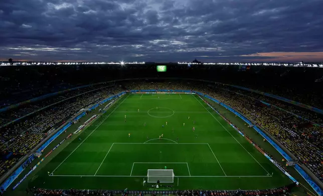 事發球場景觀。 AP資料圖片