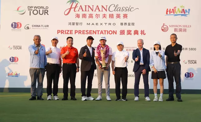 海南高爾夫精英賽 美國球手Jordan Gumberg奪冠