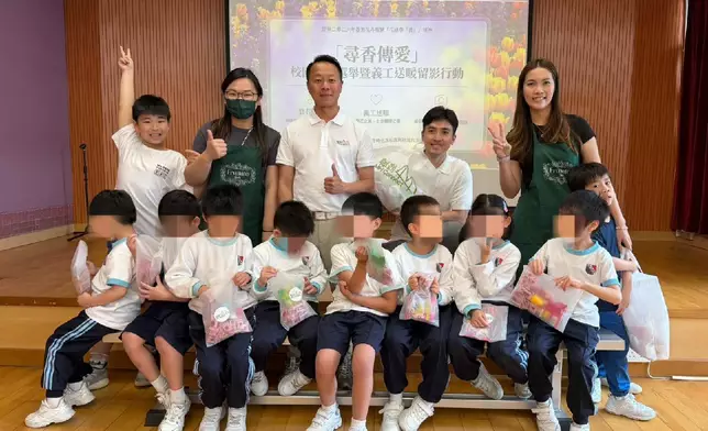 陳國峰擔任活動評判與學生交流