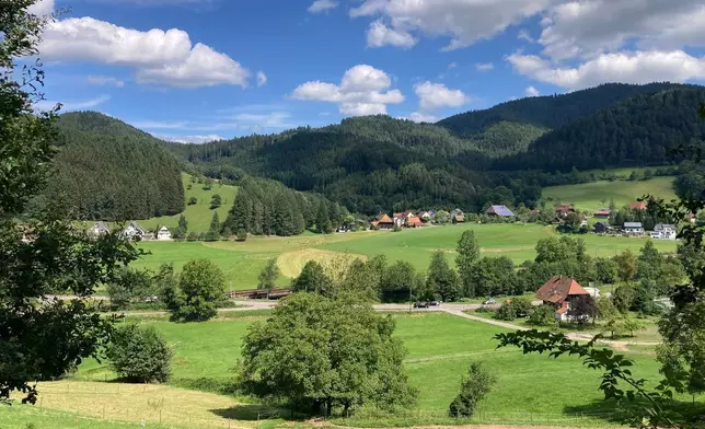 德國古塔赫（Gutach）的「五感公園」（Park mit allen Sinnen），攝於2024年8月8日周四。(美聯社圖片/陳凱文 Kelvin Chan) AP圖片