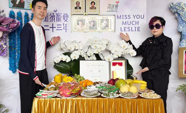 陳淑芬與兒子陳家豪