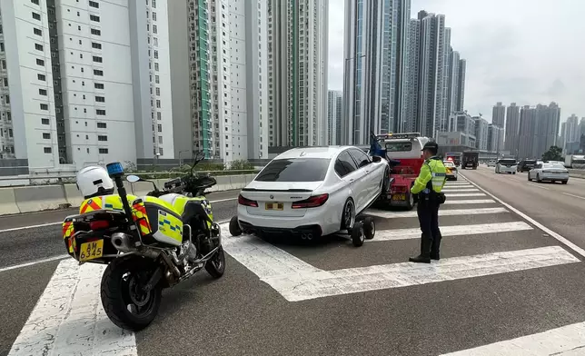西九龍總區交通部執行及管制組人員在復活節長假期前夕（3月28日至4月2日）於區內展開針對性執法行動
