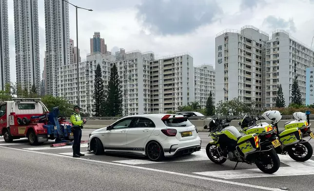 西九龍總區交通部執行及管制組人員在復活節長假期前夕（3月28日至4月2日）於區內展開針對性執法行動