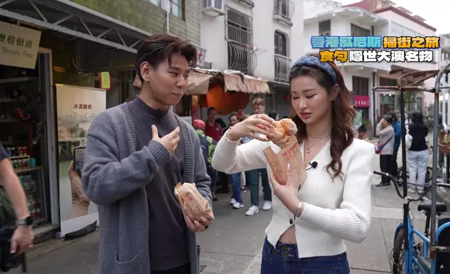 Gillian跟行仔到大澳覓食。