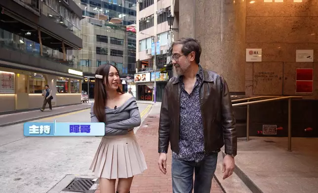 居港瑞士人Jacque的廣東話非常流利。