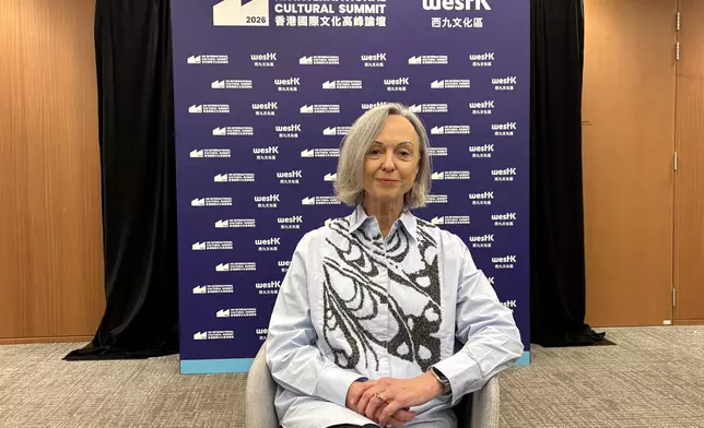 澳洲維多利亞博物館行政總裁Lynley Crosswell。巴士的報記者攝