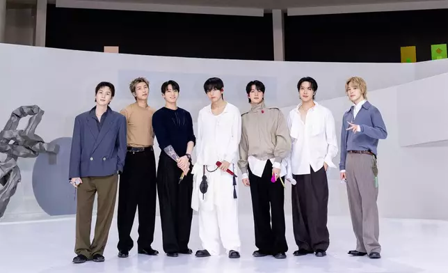 BTS在4月3日加推豪華版《ARIRANG》黑膠唱片。BTS官方X圖片