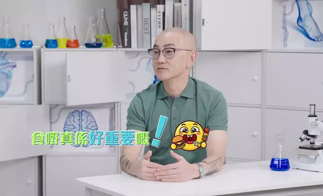 鄒醫生強調胃痛跟有否進食沒有直接關係。