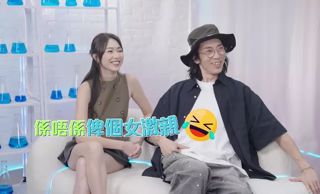 陸永笑言被囡囡激親，引致胃酸倒流。