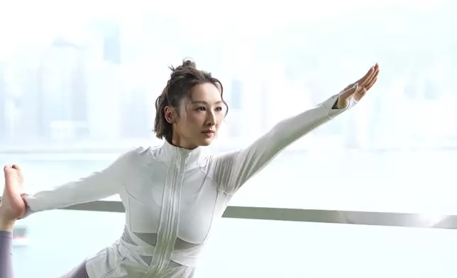 所有運動當中，高海寧最喜歡做瑜伽。