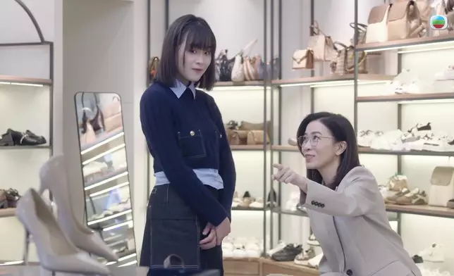 阿佘喺《正義女神》亦有好多溫柔又慈愛一面。