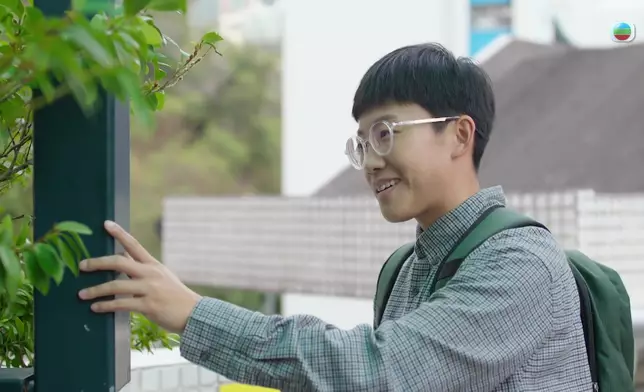 劉倬昕到案發現場陶醉回味。