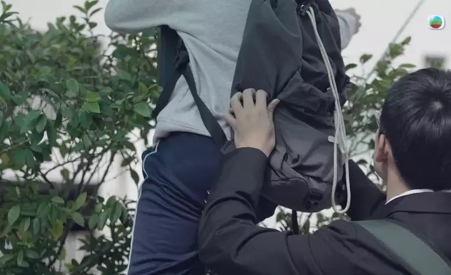 劉倬昕到案發現場陶醉回味。