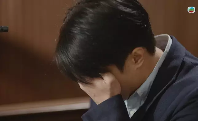 黃庭鋒在這場法庭戲中展現了多元層次。