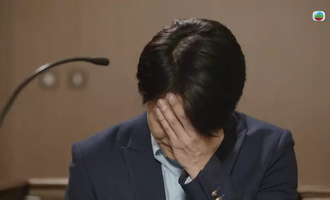 黃庭鋒在這場法庭戲中展現了多元層次。