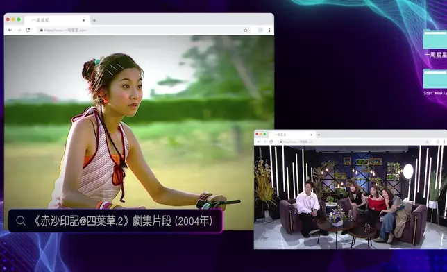 Yoyo在節目中大爆，當時為了做MV女主角，本身完全不會踩單車的她竟然即場「速成」。