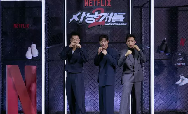 劇集早前舉行記者發佈會。Netflix官方圖片