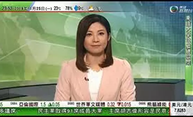 張文采曾任TVB新聞首席主播