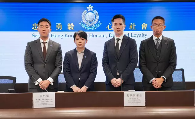 警方拘1人，涉「醫管局資料外泄」案。