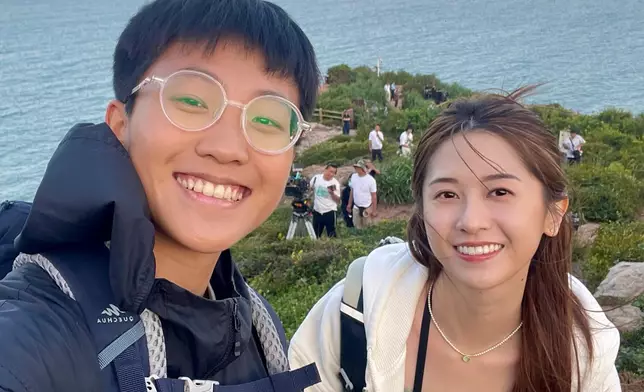 劉倬昕倪嘉雯線上線下都極有默契，難怪獲讚CP感十足。