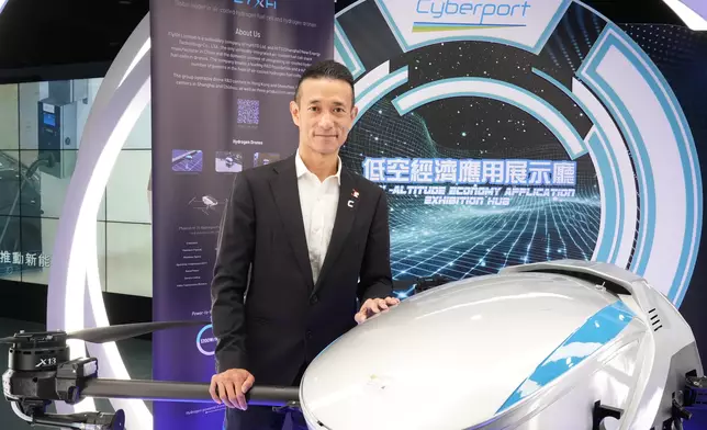 數碼港技術工程總監樂鴻基。巴士的報記者攝