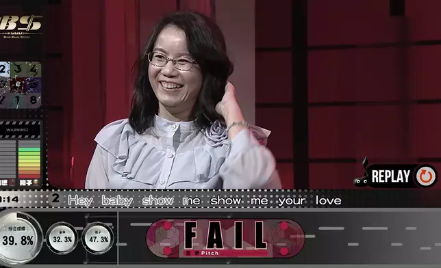 素人雲老師挑戰《Show You》失敗。