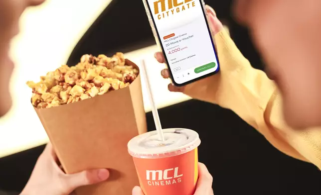CLUB CG會員尊享限時優惠積分換領MCL東薈城戲院電影禮券。