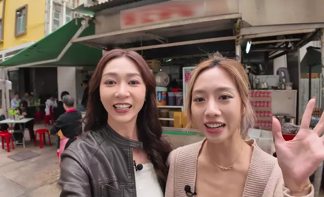 Nicole與Carmaney行孖咇來到港島大坑覓食。