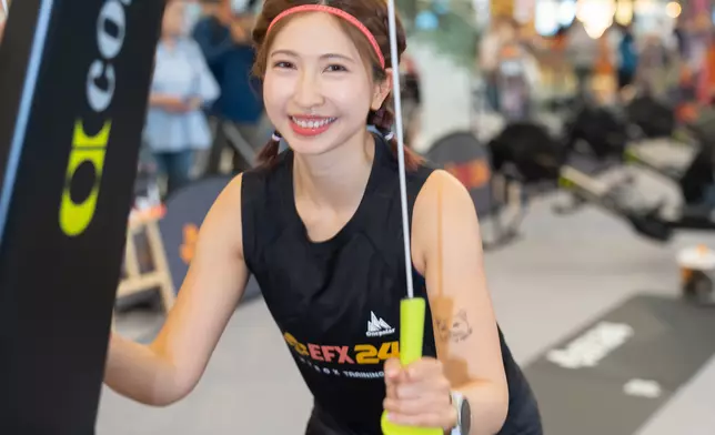 本身是跑手的蔡寶欣認為滑雪機及划艇機講究節奏控制。