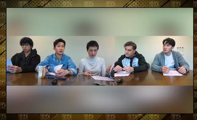 正式拍攝之前，佢哋仲特登召開咗製作會議，勁認真。