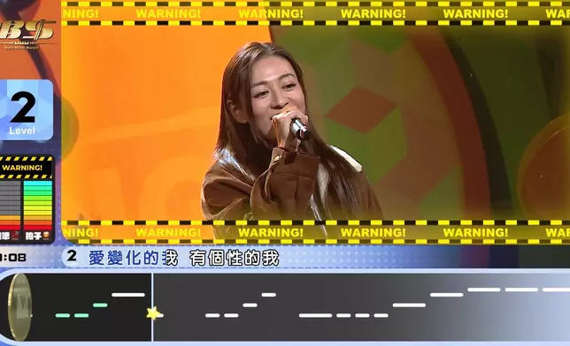 江若琳成功挑戰《Show You》。